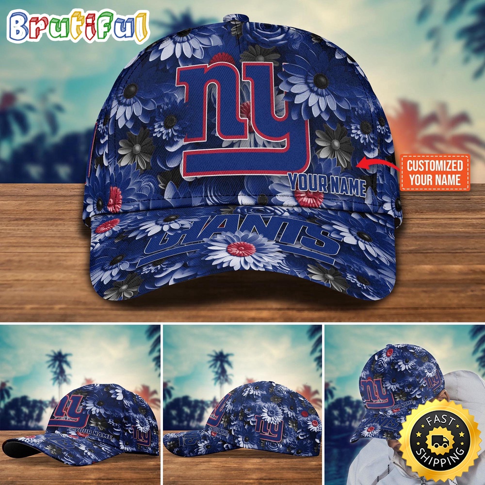 NFL New York Giants Baseball Cap Customized Cap Hot Trending