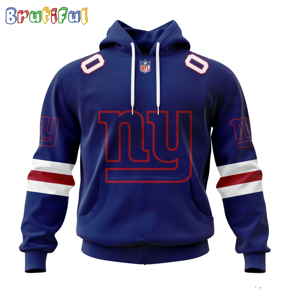 NFL New York Giants Hoodie 2024 Personalized Name And Number Unisex Hoodie