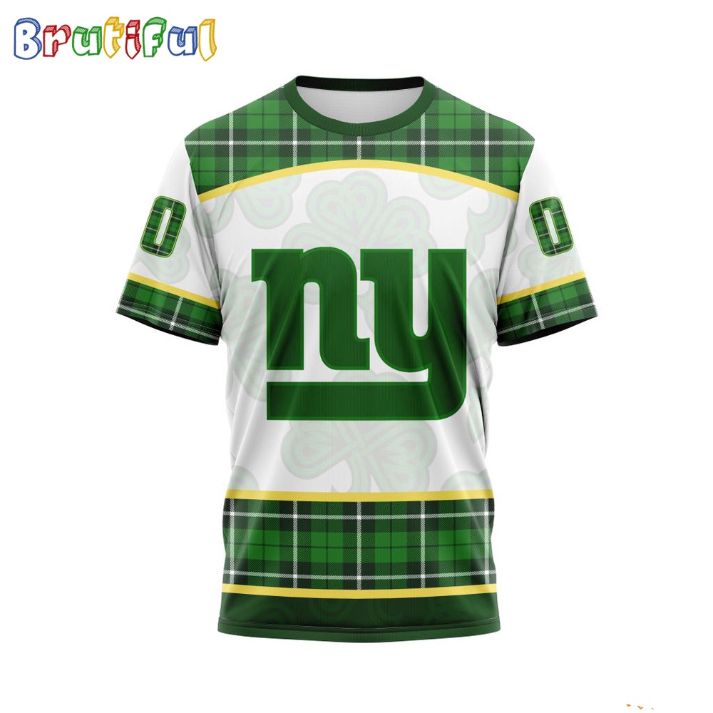 NFL New York Giants T-Shirt Special Design For St Patrick Day