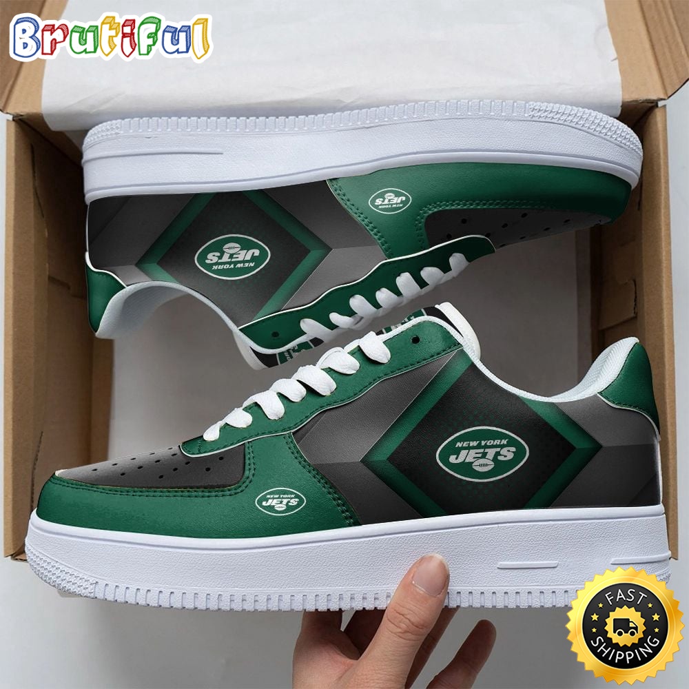 NFL New York Jets Air Force 1 Shoes Chic AF1 Collection