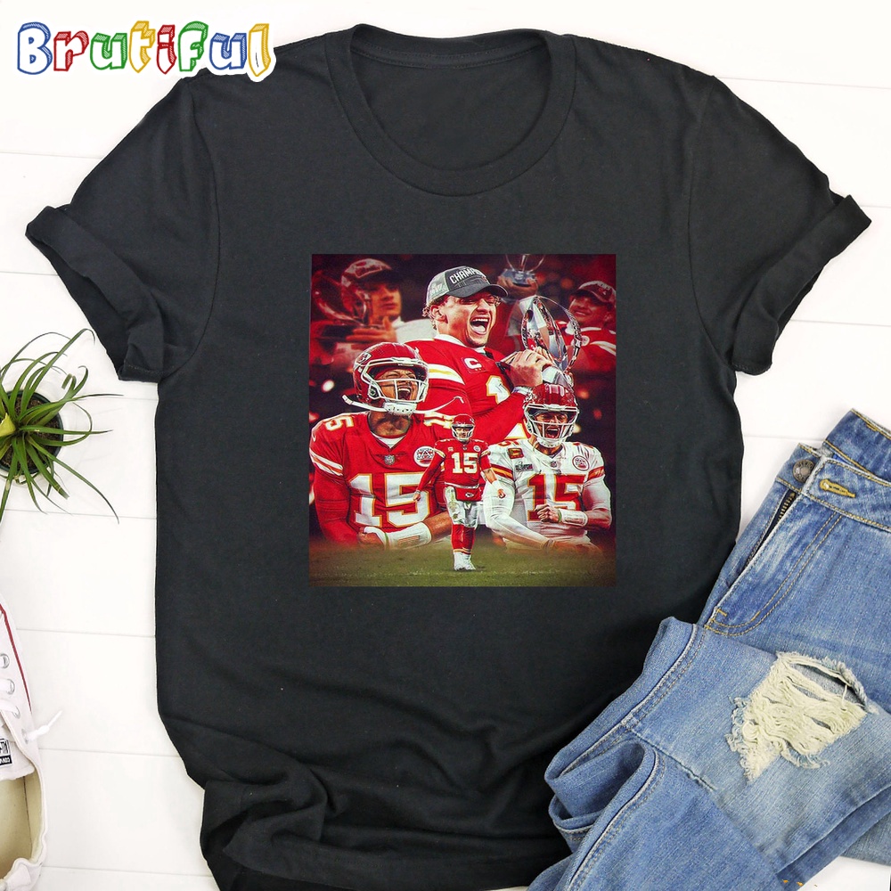 NFL Patrick Mahomes And The Kansas City Chiefs Play In 4th Super Bowl In The Last 5 Years T-Shirt