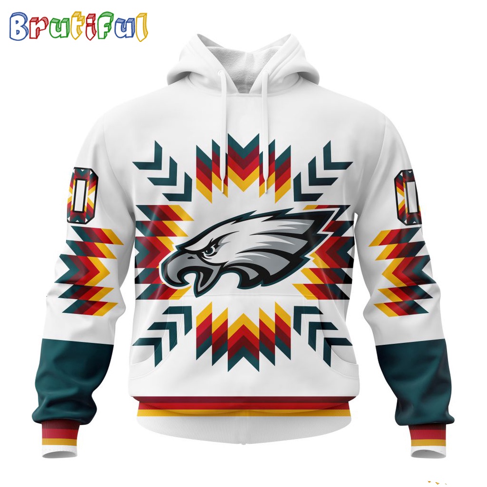 NFL Philadelphia Eagles Hoodie Special Design With Native Pattern