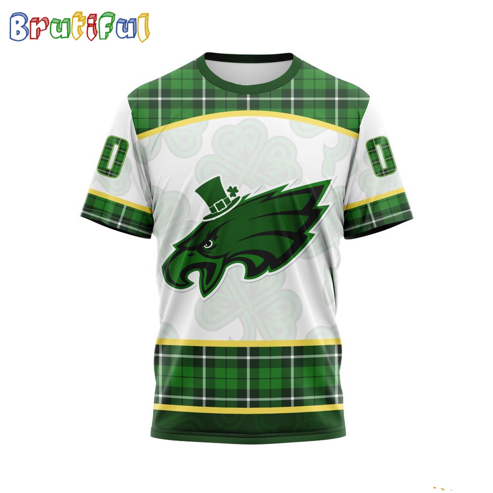 NFL Philadelphia Eagles T-Shirt Special Design For St Patrick Day