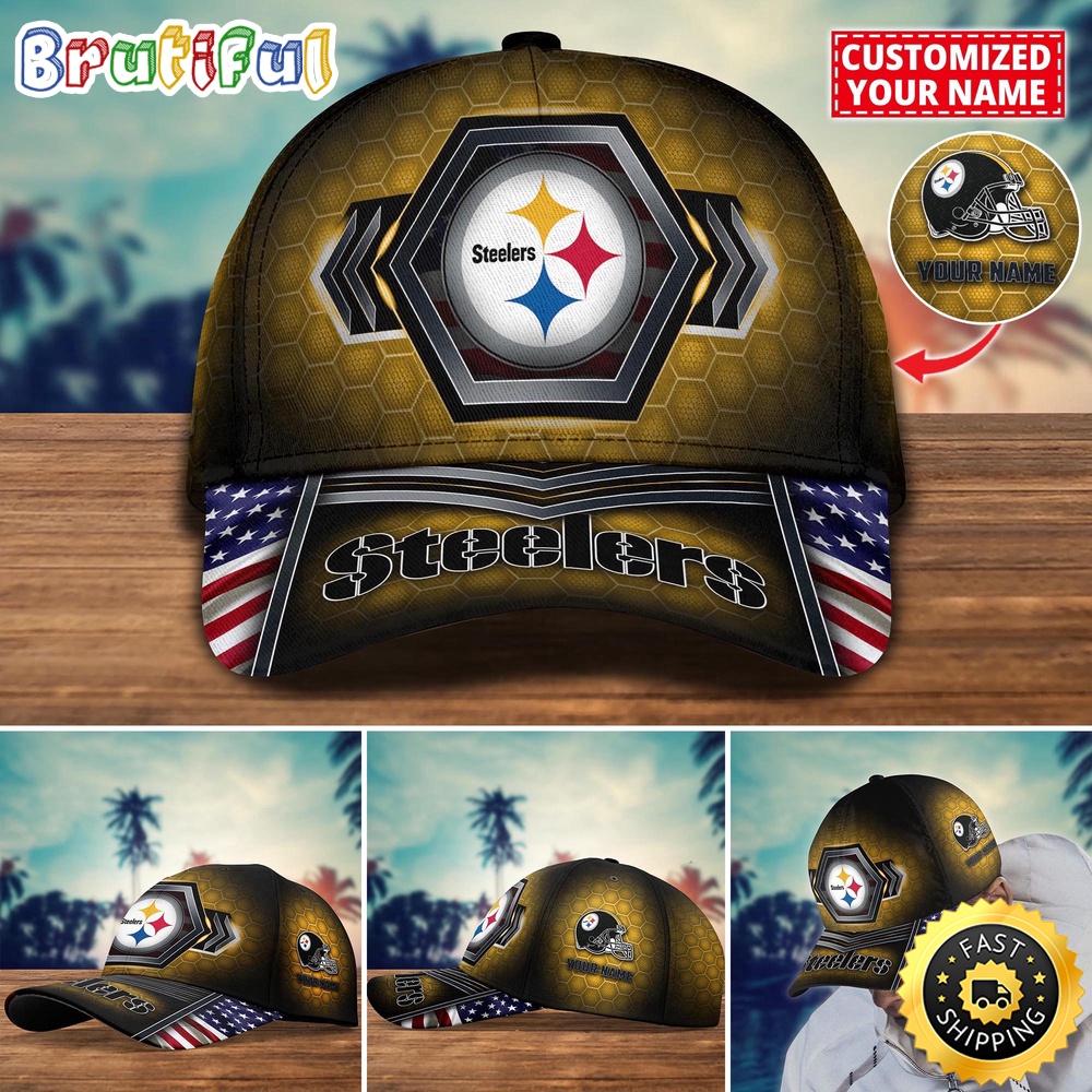 NFL Pittsburgh Steelers Baseball Cap Best Trending Custom Name Cap