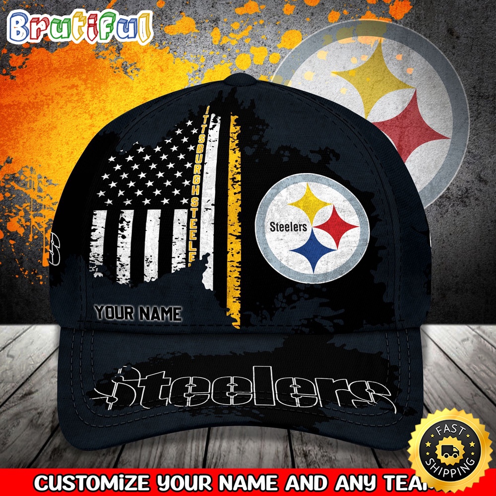 NFL Pittsburgh Steelers Baseball Cap Custom Cap Sport