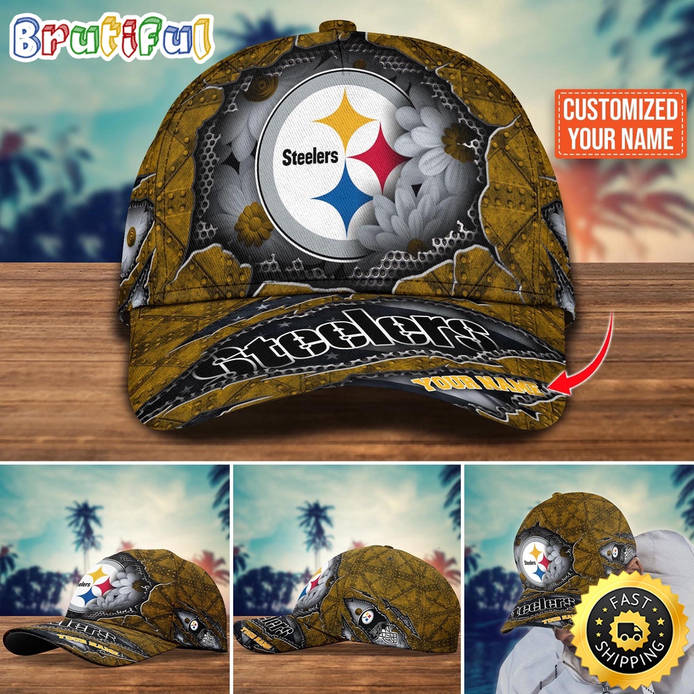 NFL Pittsburgh Steelers Baseball Cap Custom Cap Trending For Fans