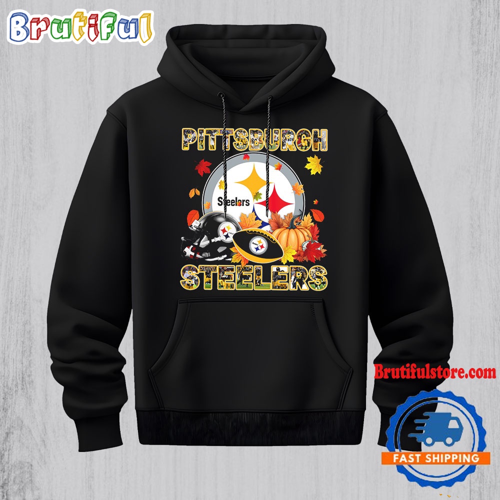NFL Pittsburgh Steelers Team Player Graphics Autumn Hoodie Shirt