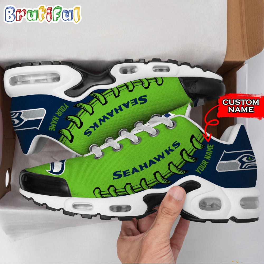 NFL Seattle seahawks Custom Air Max Plus Shoes - Image 2