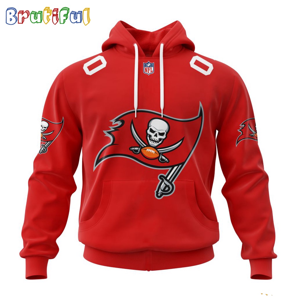 NFL Tampa Bay Buccaneers Hoodie 2024 Personalized Name And Number Unisex Hoodie