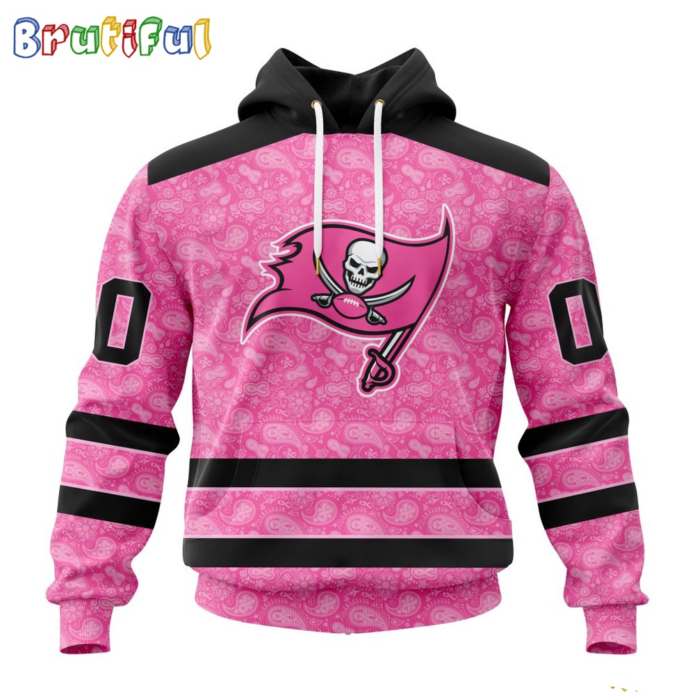 NFL Tampa Bay Buccaneers Hoodie Special Pink Hoodie Design Fight Breast Cancer