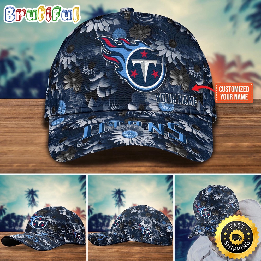 NFL Tennessee Titans Baseball Cap Customized Cap Hot Trending