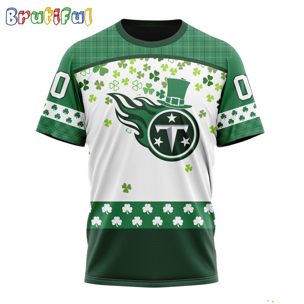 NFL Tennessee Titans T-Shirt Special Design T-Shirt St Patrick Day