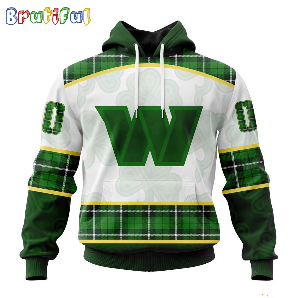 NFL Washington Commanders Hoodie Special Design 3D Hoodie St Patrick Day