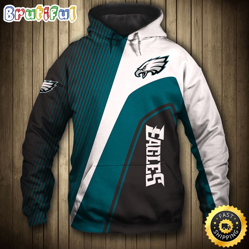 NFL.Philadelphia Eagles Pullover 3D Hoodie All Over Print Shirt