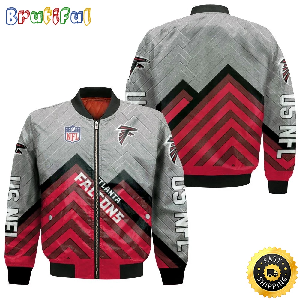 NFL Atlanta Falcons Bomber Jacket For Football Fans