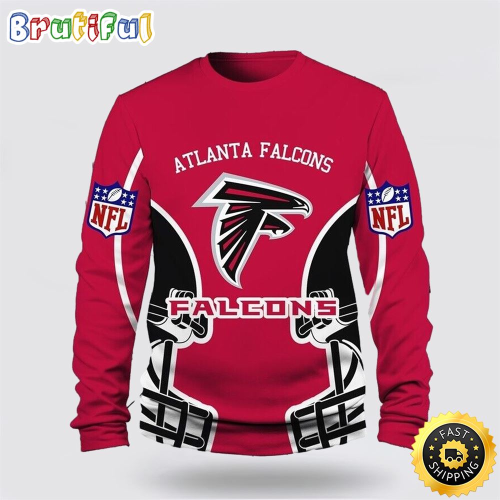 NFL Atlanta Falcons Crewneck Sweatshirt For Football Fans