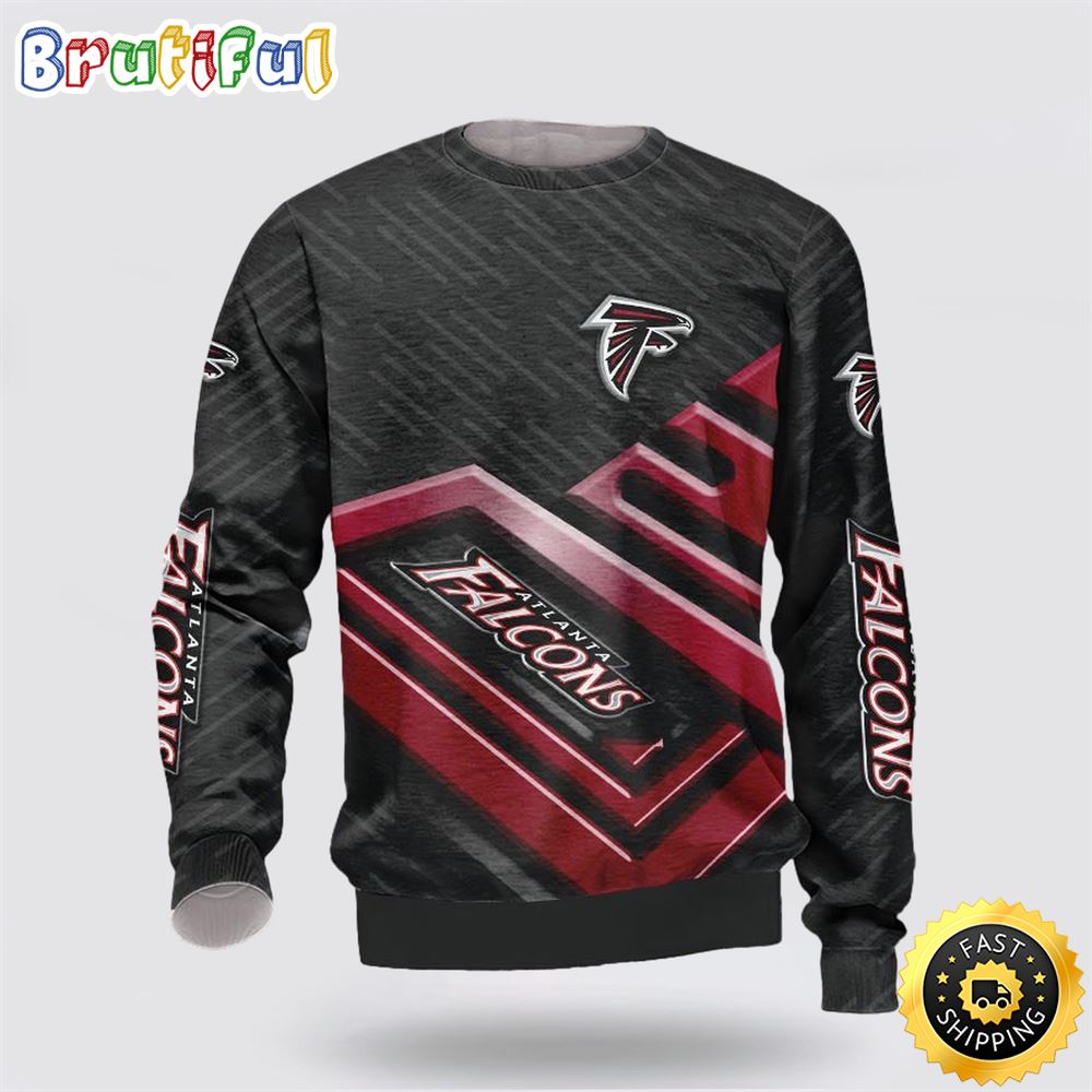 NFL Atlanta Falcons Crewneck Sweatshirt Show Team Spirit