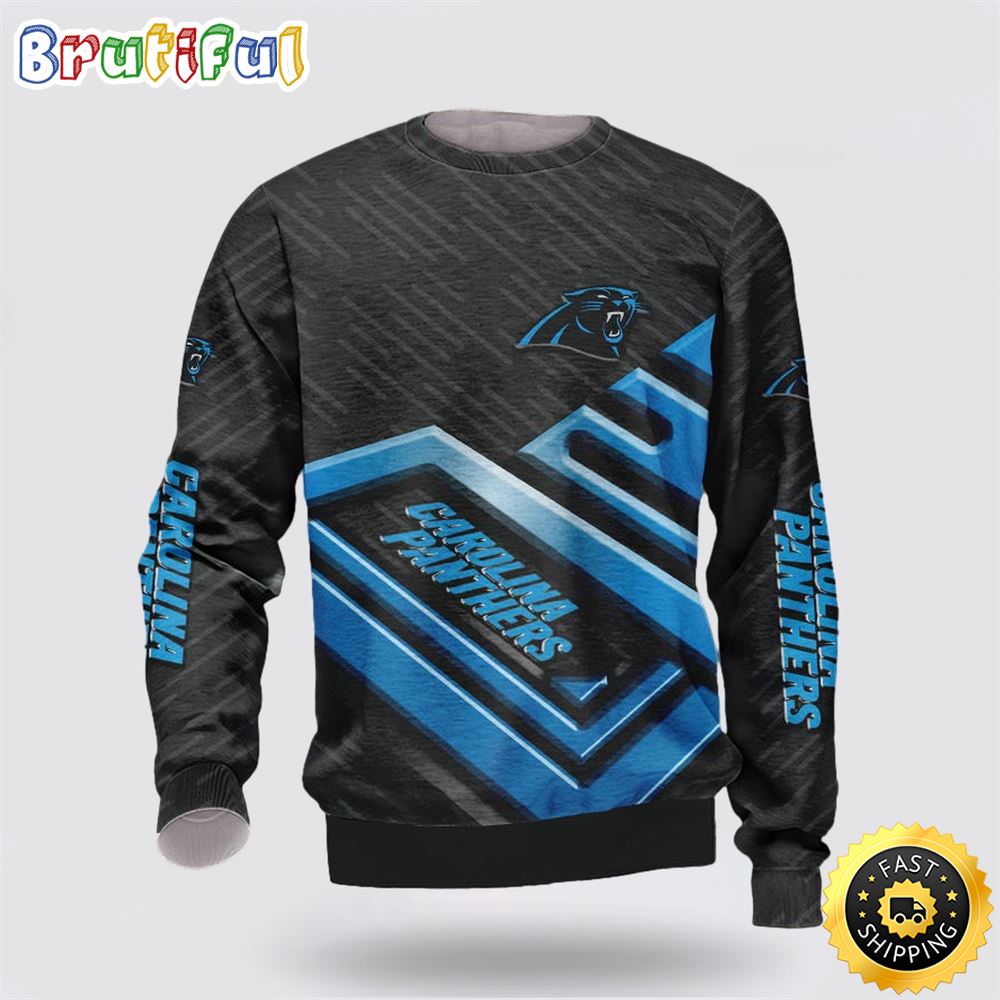 NFL Carolina Panthers Crewneck Sweatshirt Show Team Spirit