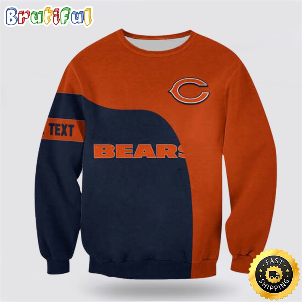 NFL Chicago Bears Crewneck Sweatshirt For Awesome Fans
