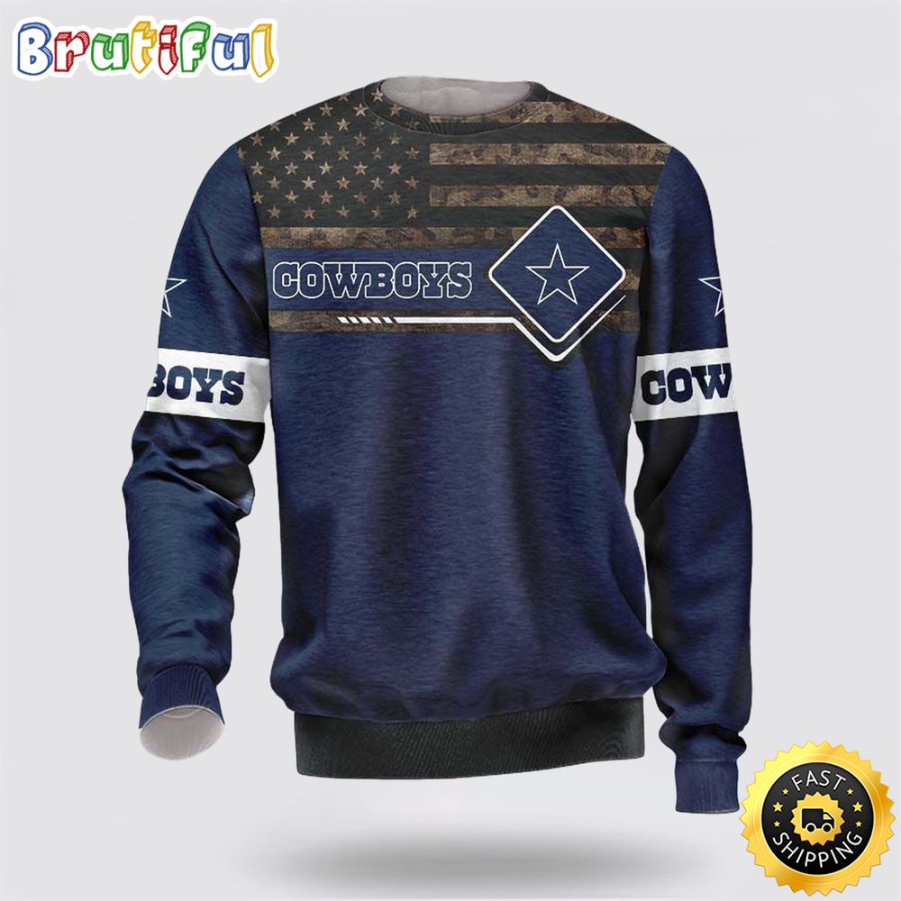 NFL Dallas Cowboys Crewneck Sweatshirt Gift For Fans
