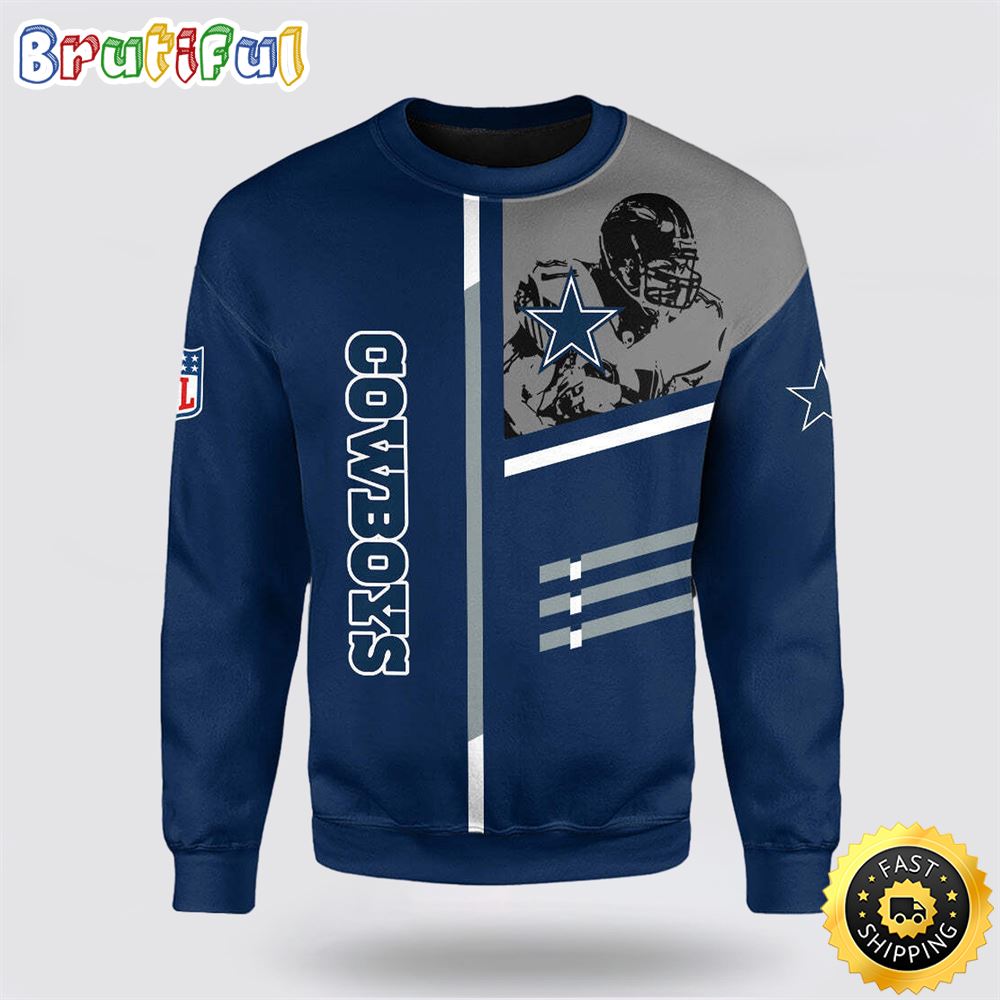 NFL Dallas Cowboys Crewneck Sweatshirt Stand Out In Style