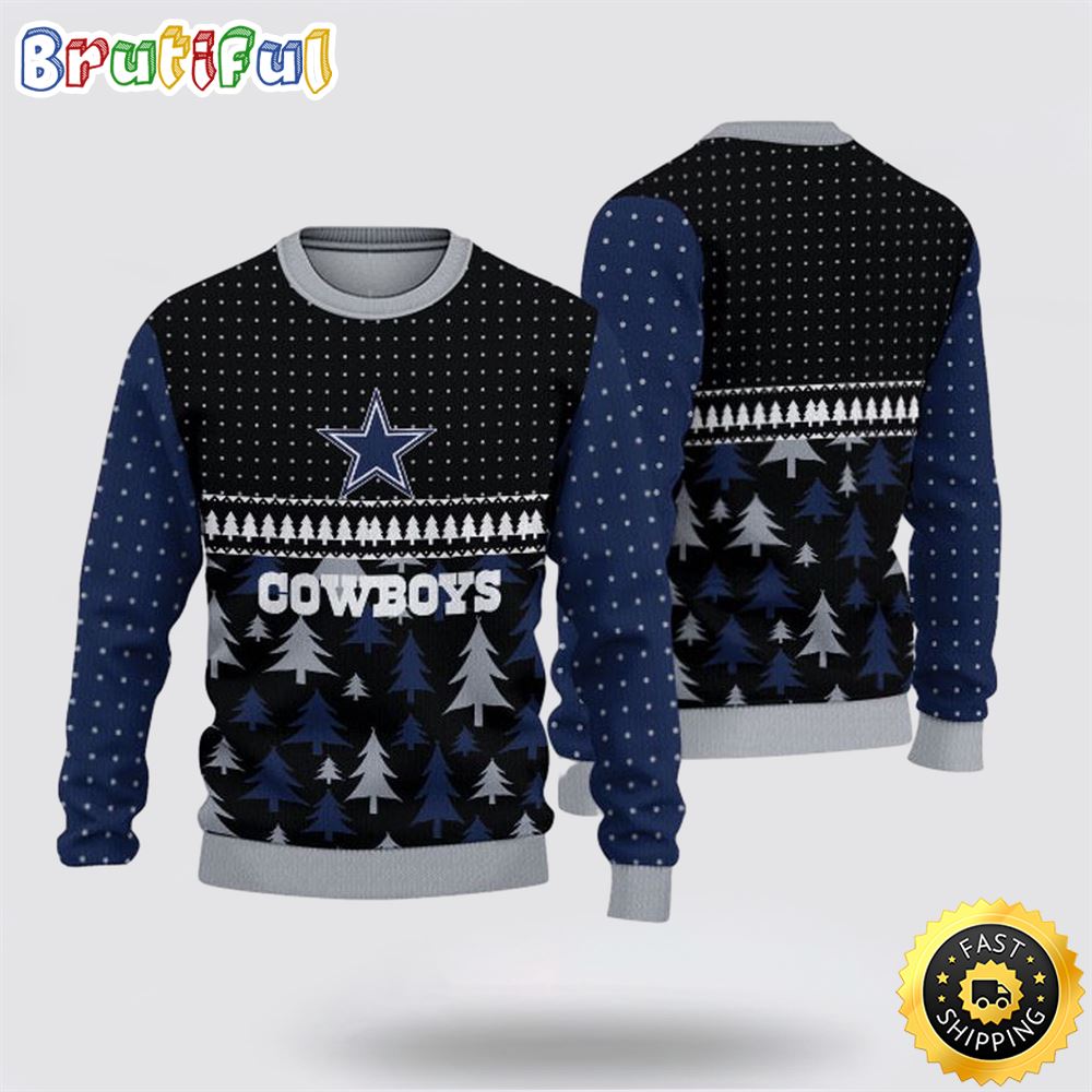 NFL Dallas Cowboys Ugly Sweater Christmas Show Team Spirit
