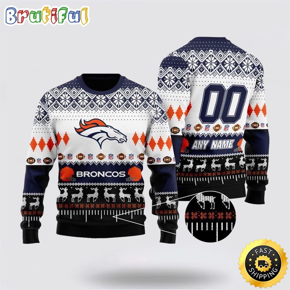 Personalized NFL Detroit Lions Playing Field Ugly Christmas Sweater Perfect Gift For Football Fans