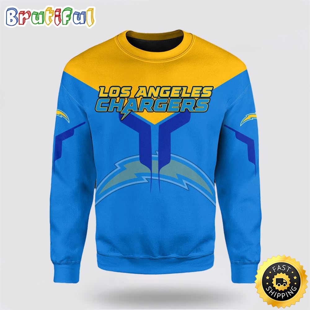 NFL Los Angeles Chargers Crewneck Sweatshirt Limited Edition Gift