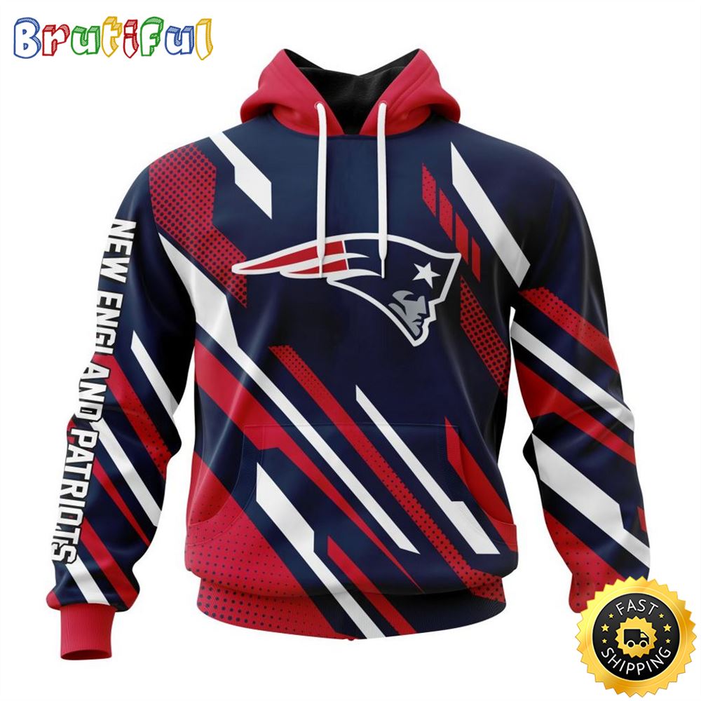 NFL New England Patriots Special MotoCross Concept Hoodie