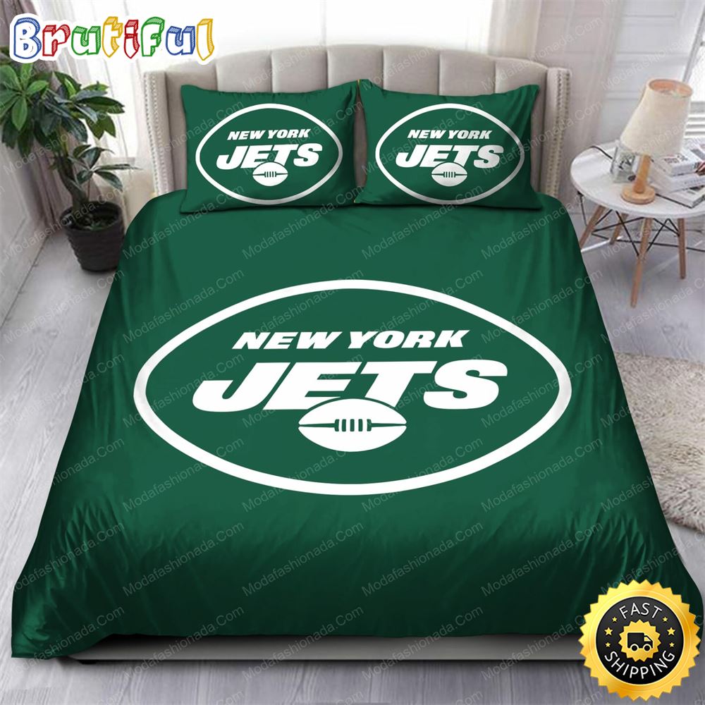 NFL New York Jets Green Bedding Set
