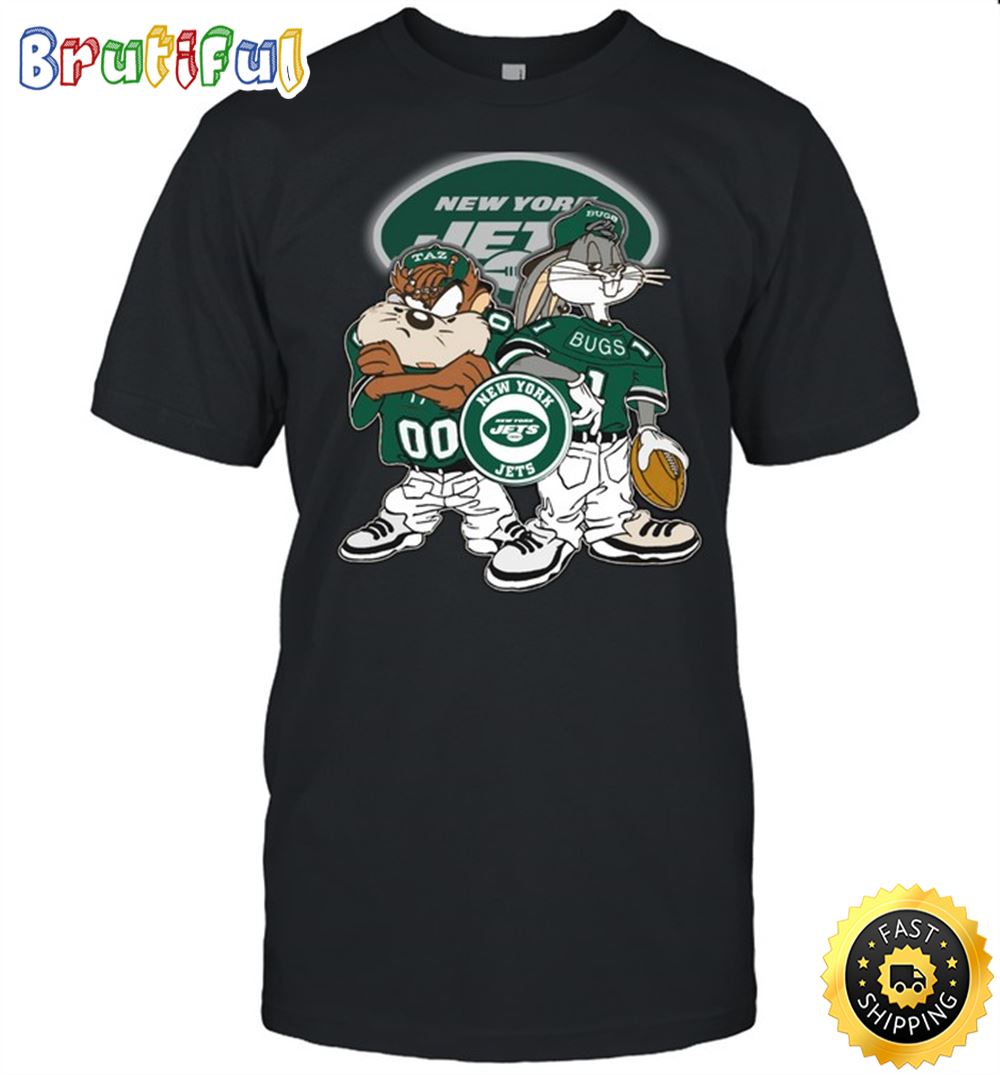 NFL New York Jets T Shirt Print Bugs Bunny Nfl Bugs Bunny Tshirt For Fans