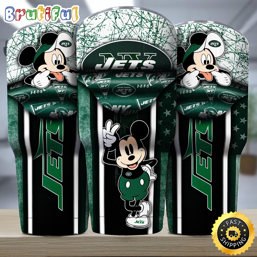 NFL New York Jets Tumbler Nfl Tumbler Playful Mickey For This Season