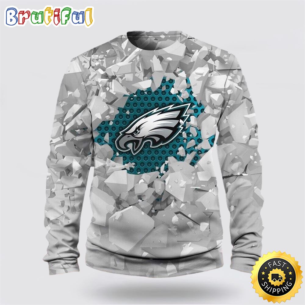 NFL Philadelphia Eagles Crewneck Sweatshirt For Awesome Fans