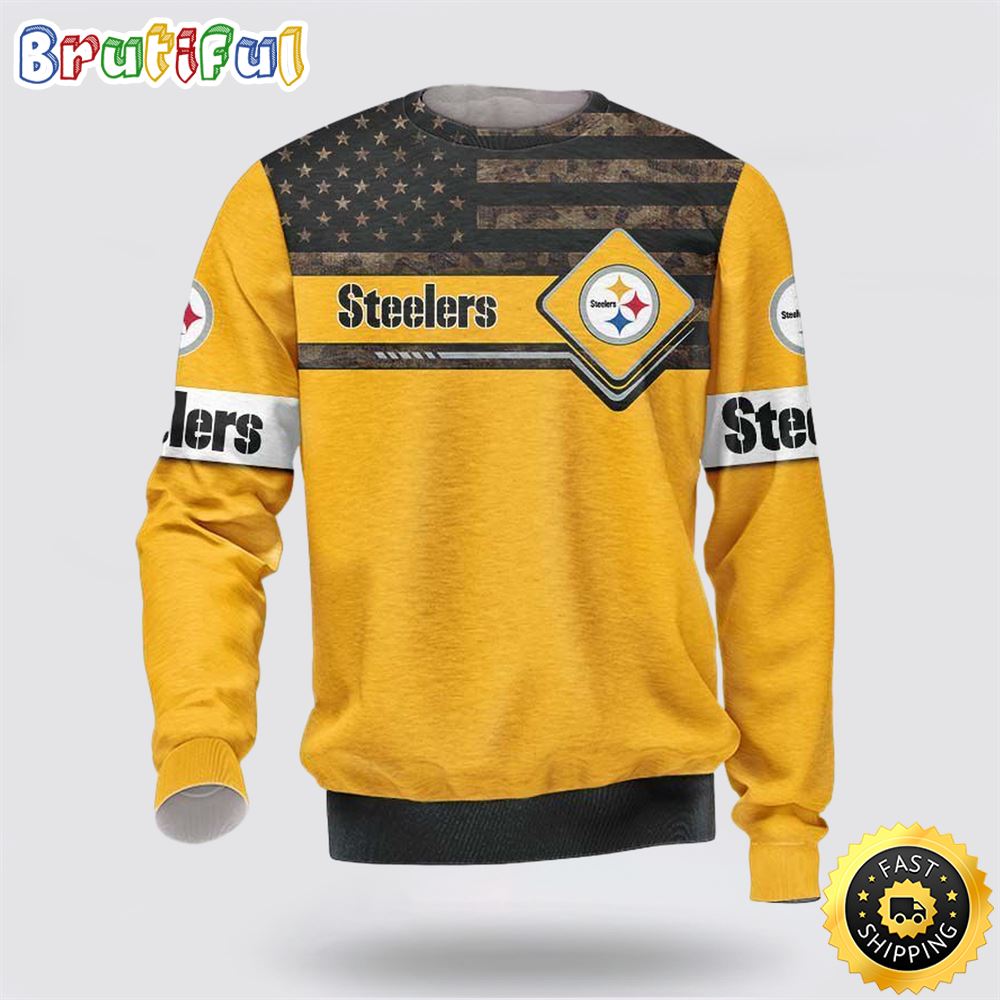 NFL Pittsburgh Steelers Crewneck Sweatshirt For Cool Fans