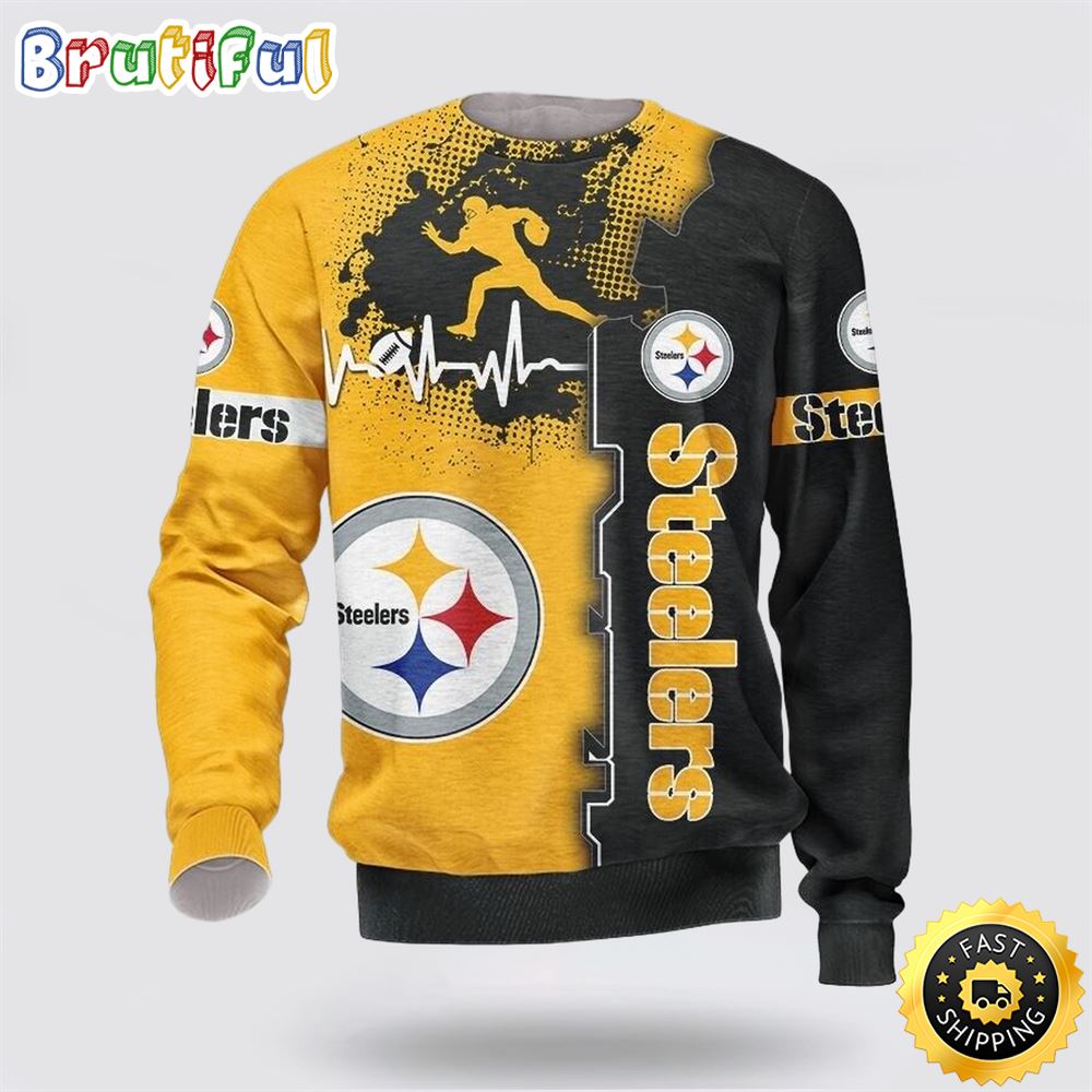 NFL Pittsburgh Steelers Crewneck Sweatshirt Limited Edition Gift
