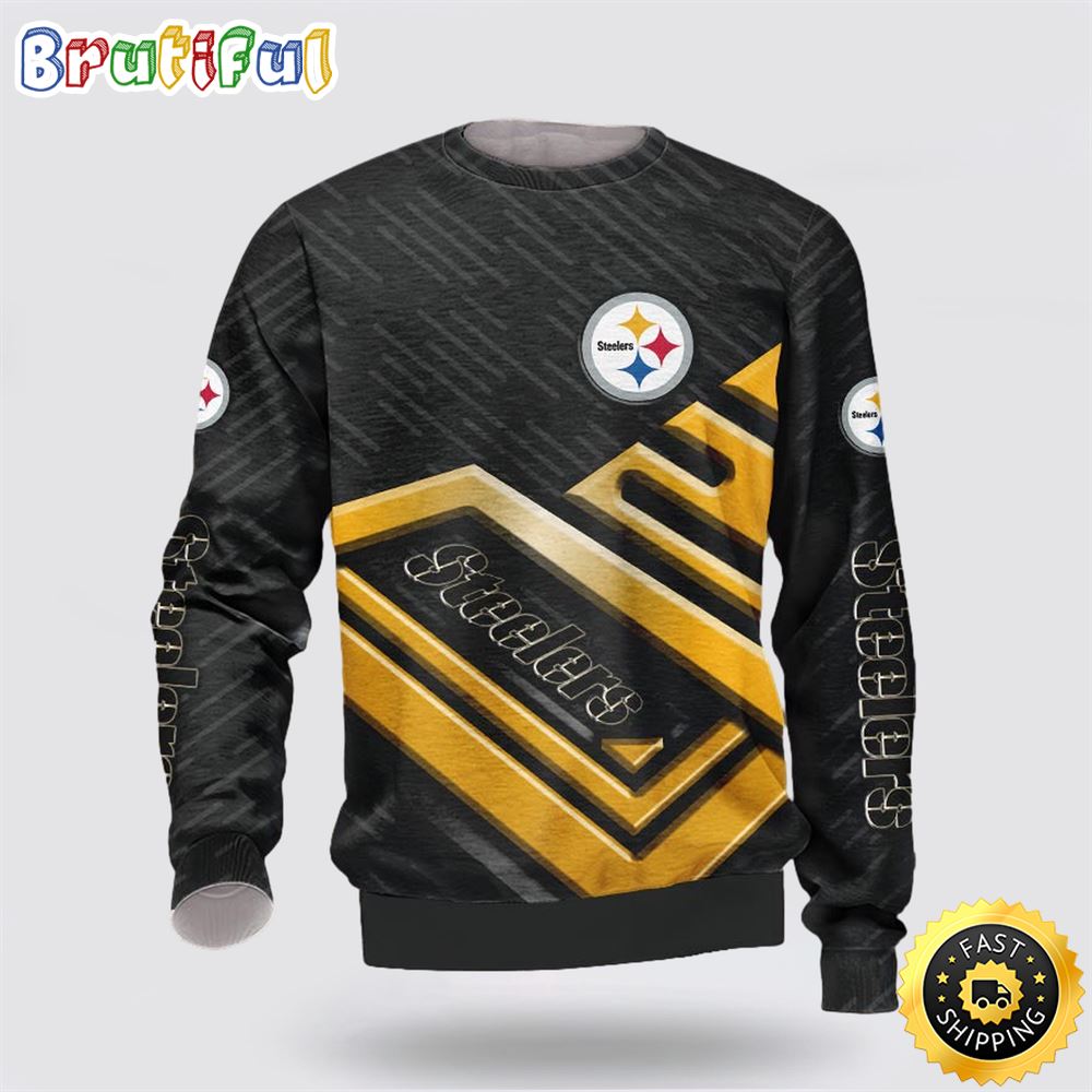 NFL Pittsburgh Steelers Crewneck Sweatshirt Show Team Spirit