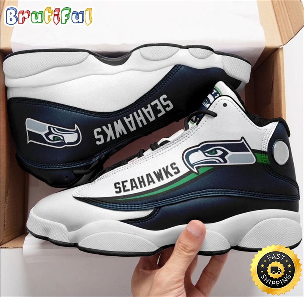 NFL Seattle Seahawks Air Jordan 13 Shoes