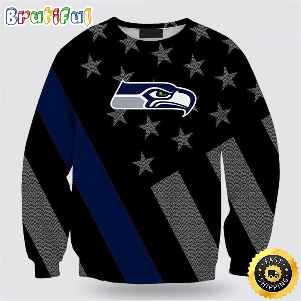 NFL Seattle Seahawks Crewneck Sweatshirt For Awesome Fans