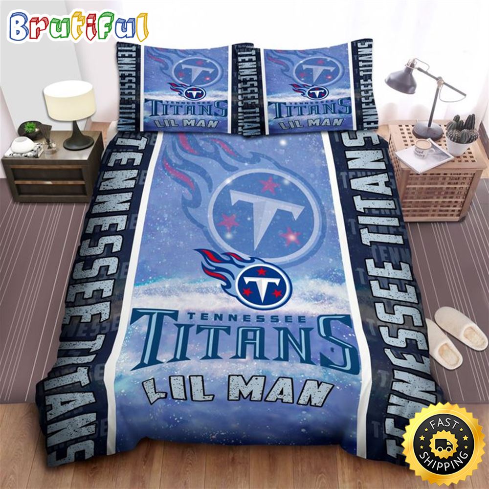 NFL Tennessee Titans Blue Bedding Set