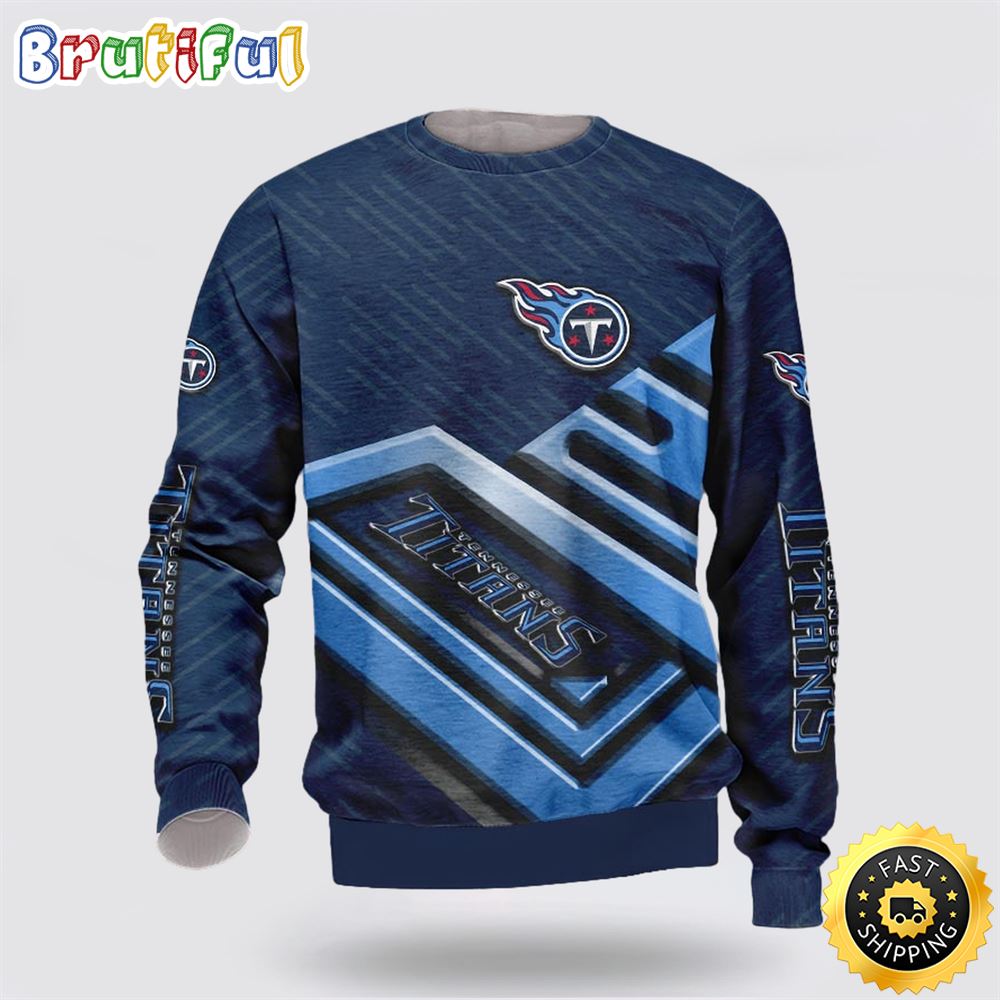 NFL Tennessee Titans Crewneck Sweatshirt Show Team Spirit