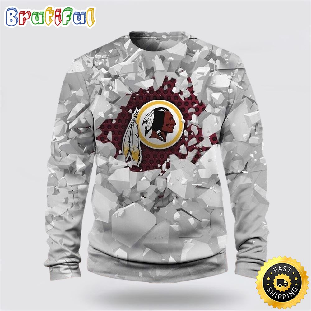 NFL Washington Commanders Crewneck Sweatshirt For Cool Fans