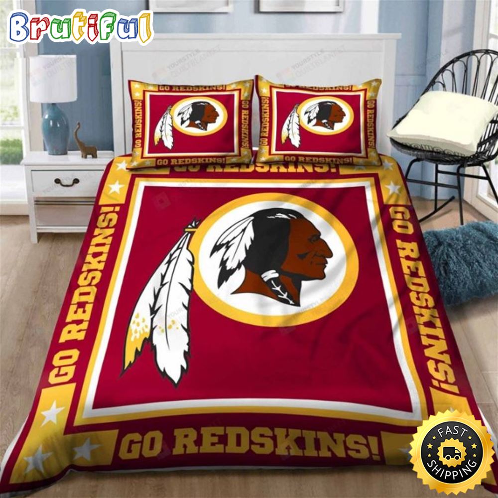 NFL Washington Redskins Big Red Logo Bedding Set