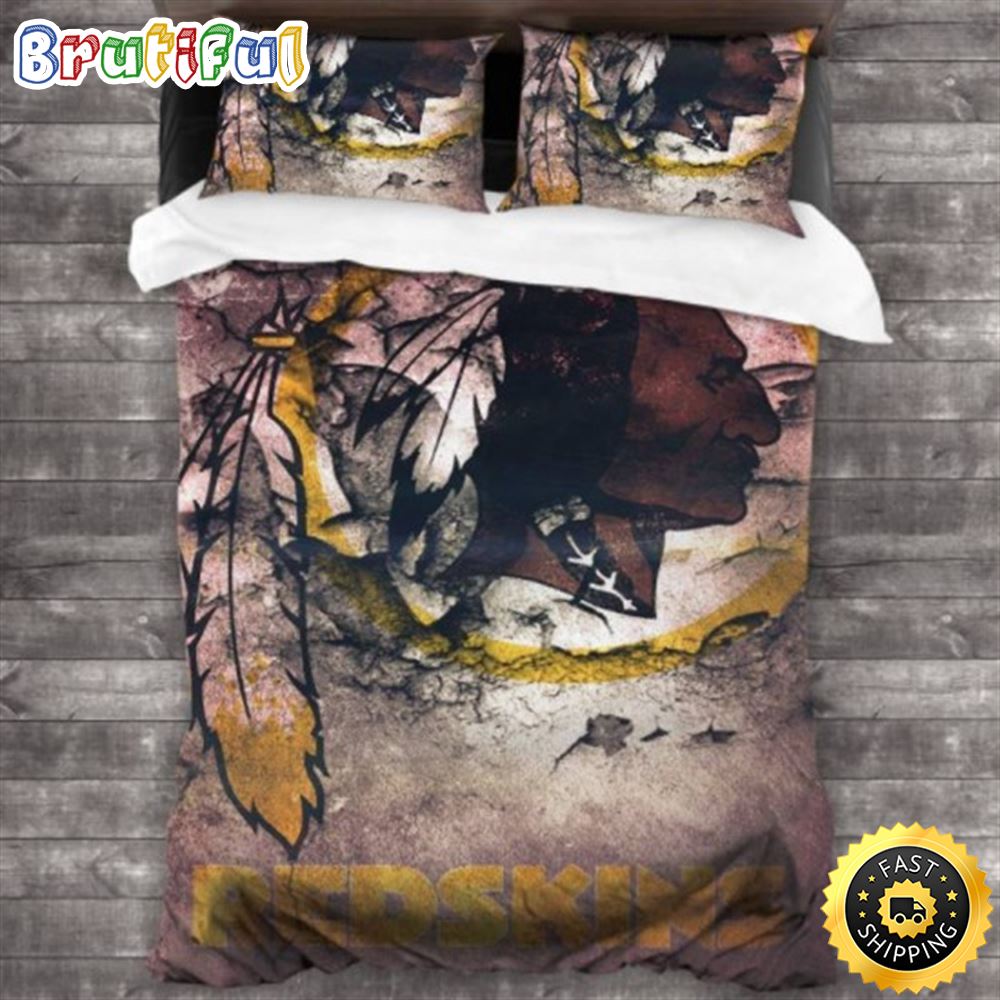 NFL Washington Redskins Washed Microfiber Bedding Set