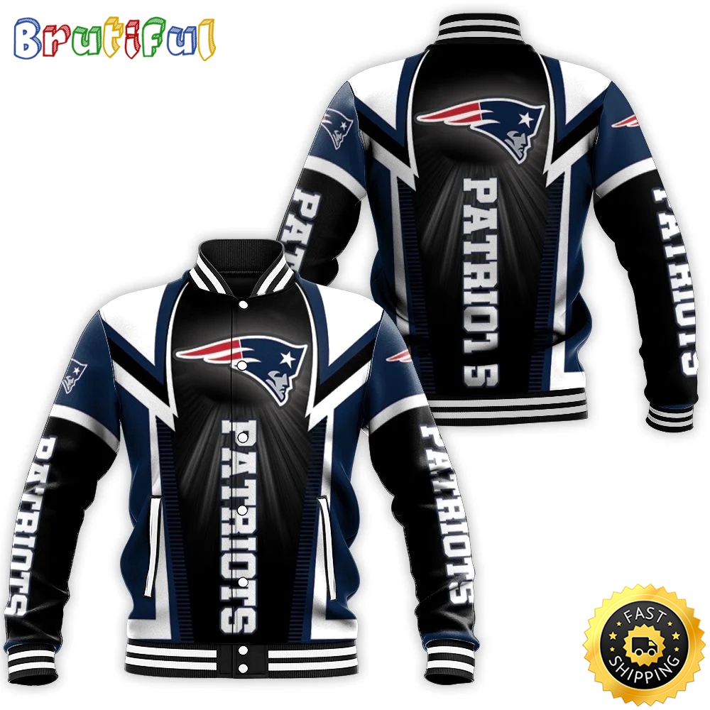 New England Patriots Baseball Jacket For Fans