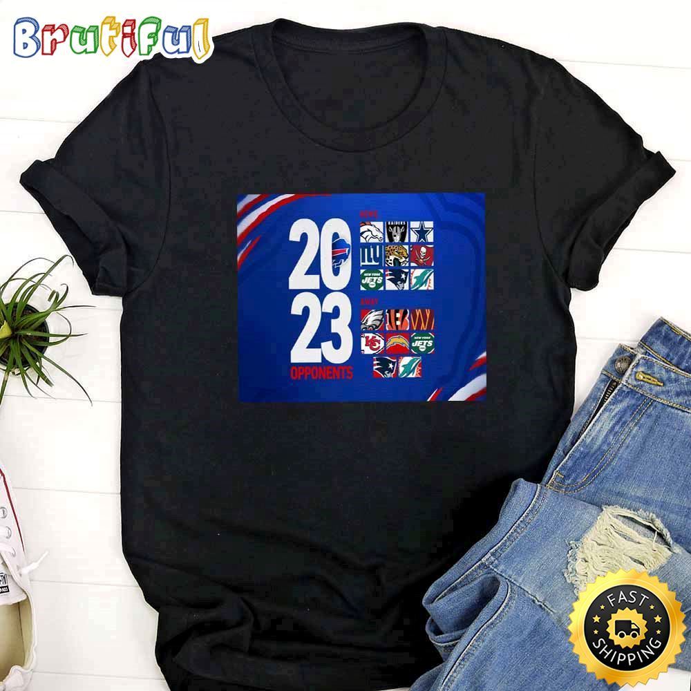 Nfl Buffalo Bills 2023 Season Opponents T Shirt
