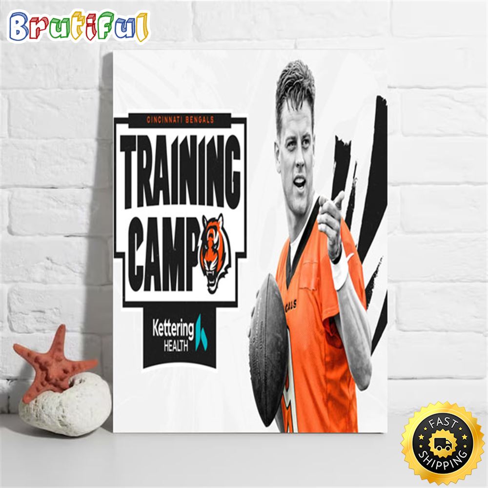 Nfl Cincinnati Bengals Training Camp 2023 Kettering Health Poster