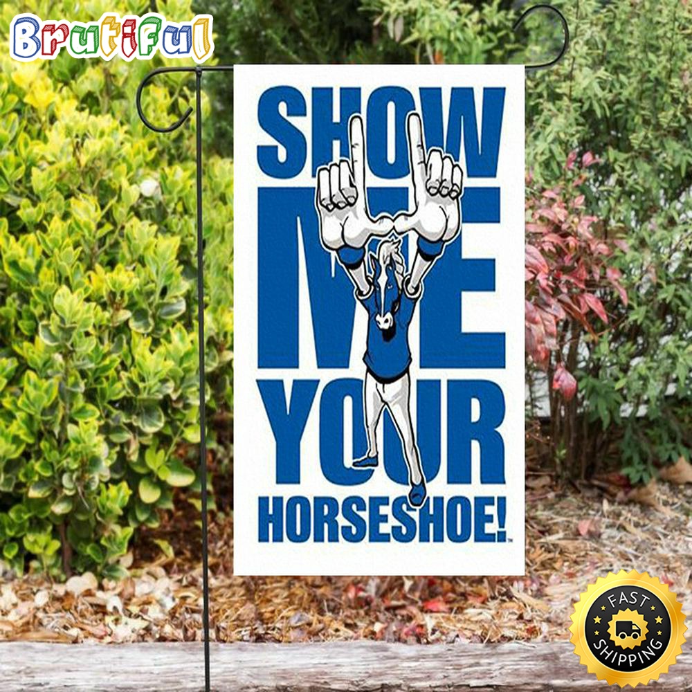 Nfl Garden Flags Indianapolis Colts Show Me Double Sided Printing Garden Flag Colts Garden Flag