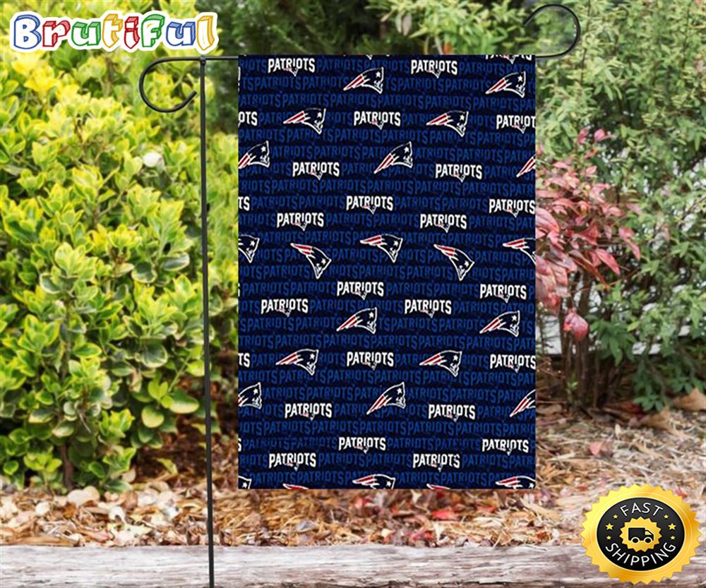 Nfl Garden Flags New England Patriots10 Double Sided Printing Garden Flag Patriot Garden Flags