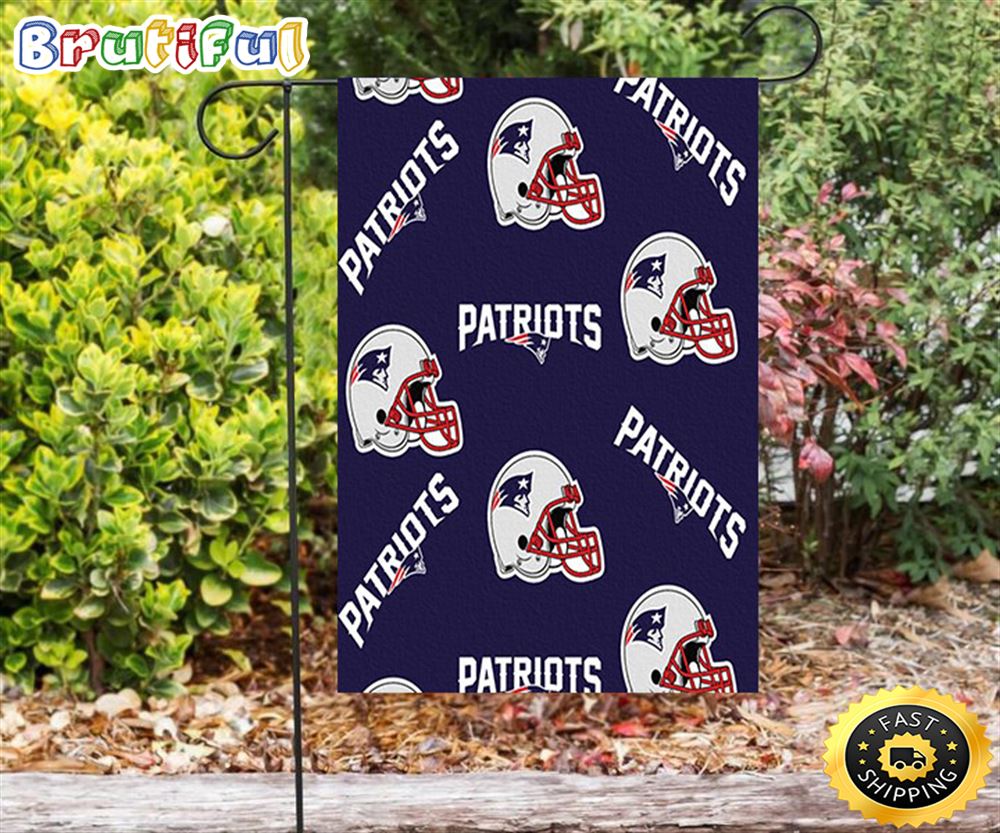 Nfl Garden Flags New England Patriots14 Double Sided Printing Garden Flag Patriot Garden Flags