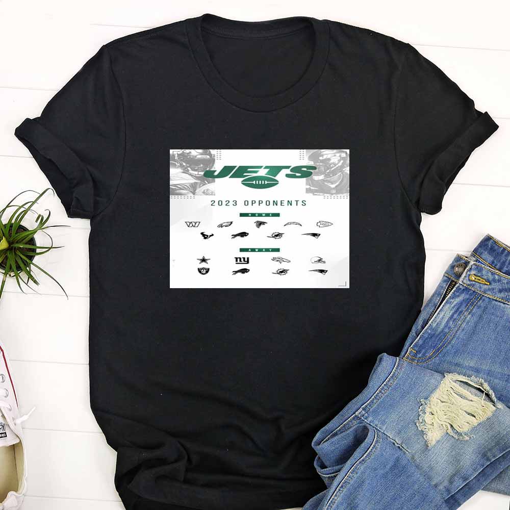 Nfl New York Jets 2023 Preseason Schedule T Shirt